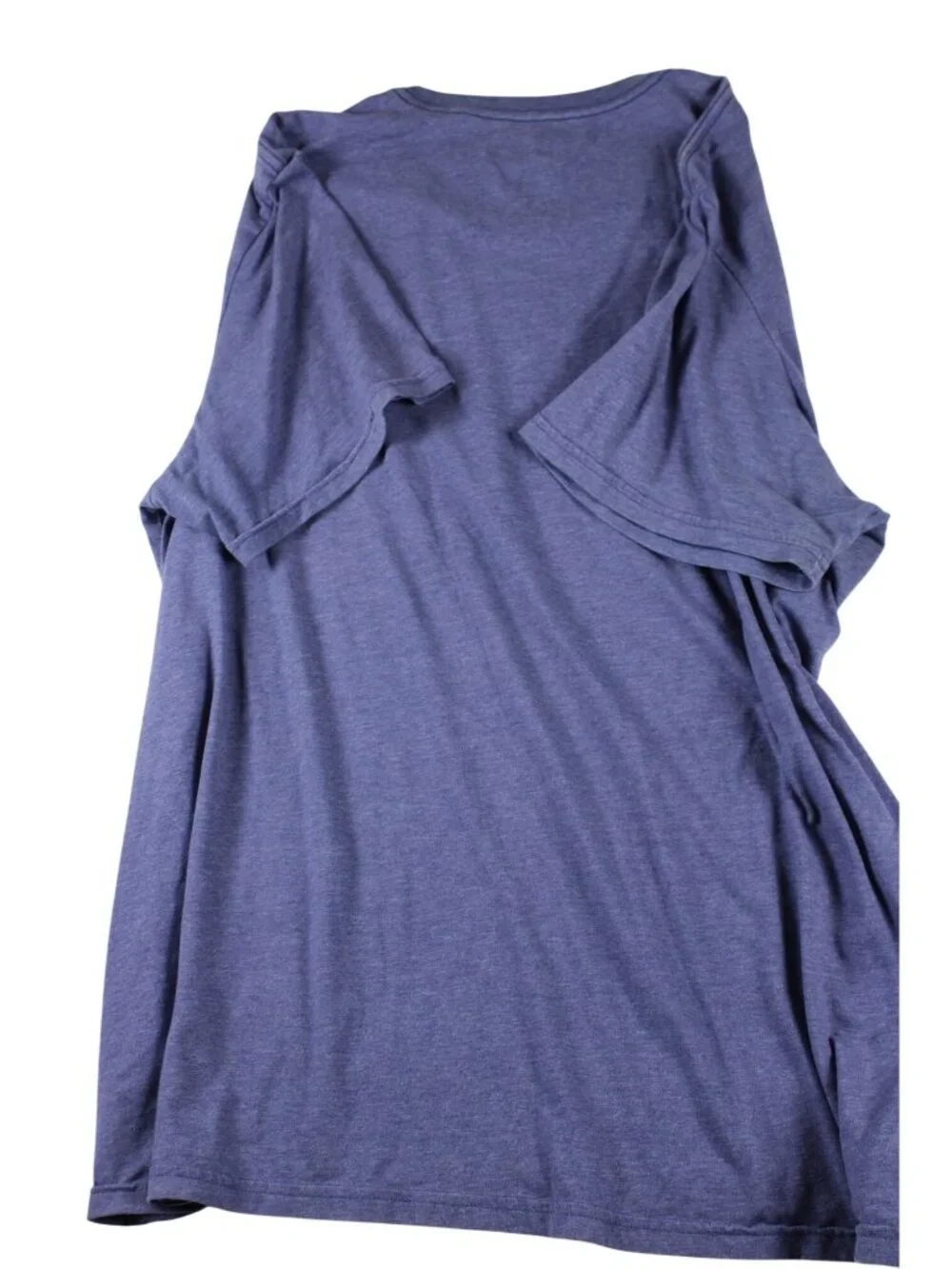 Adidas Mens 3X Heather Blue Short Sleeve T-Shirt